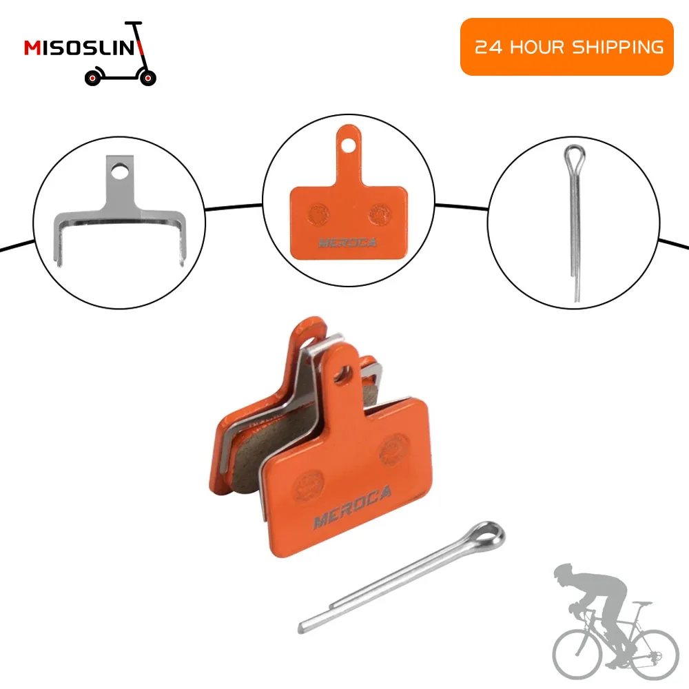 Велосипедные полуметаллический диск тормозные колодки запасные части для Shimano