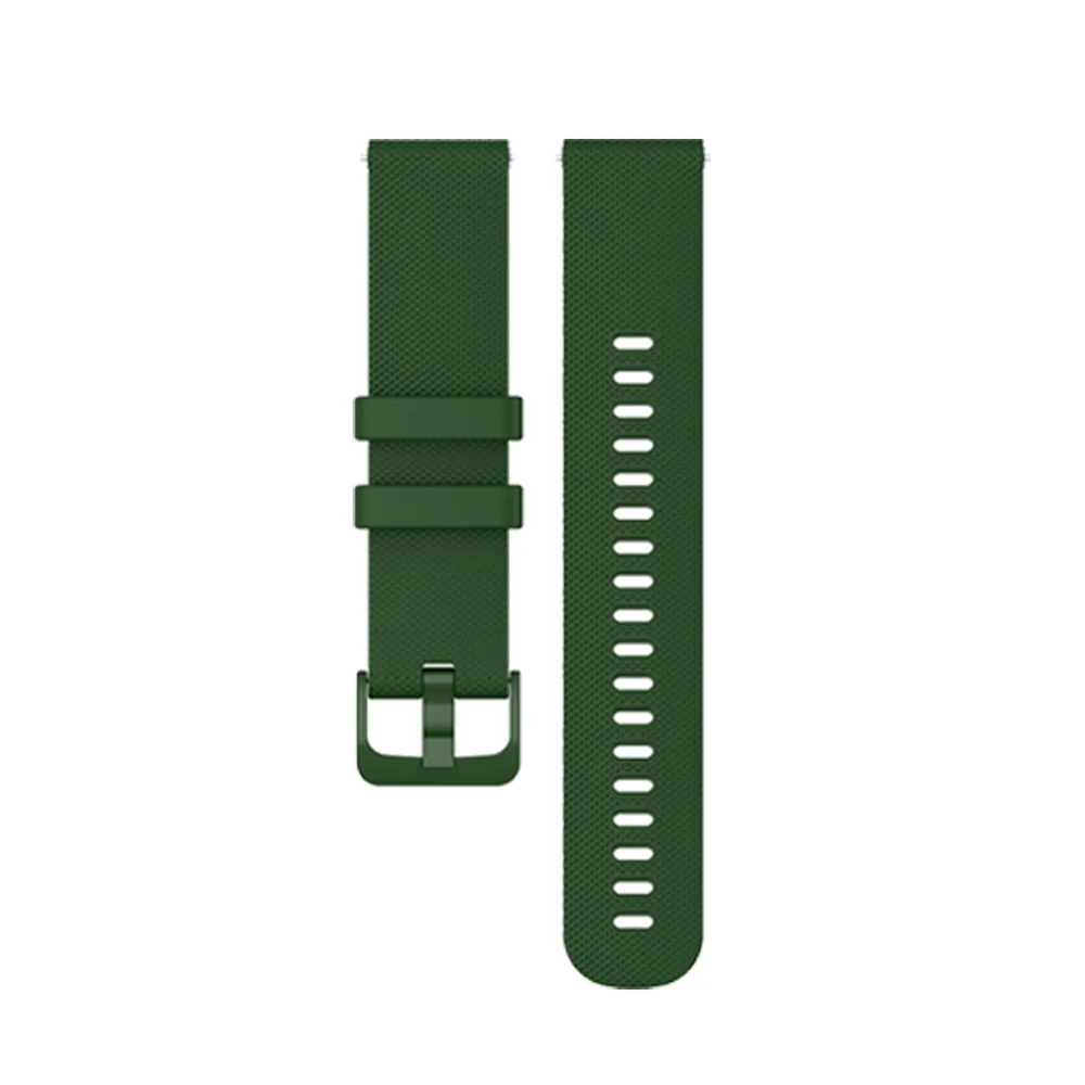 20mm Watch Band For Haylou RS4 LS12 LS02 Smartwatch Silicone Strap For Haylou RS4 Plus Watchband Bracelet Replacement Belt