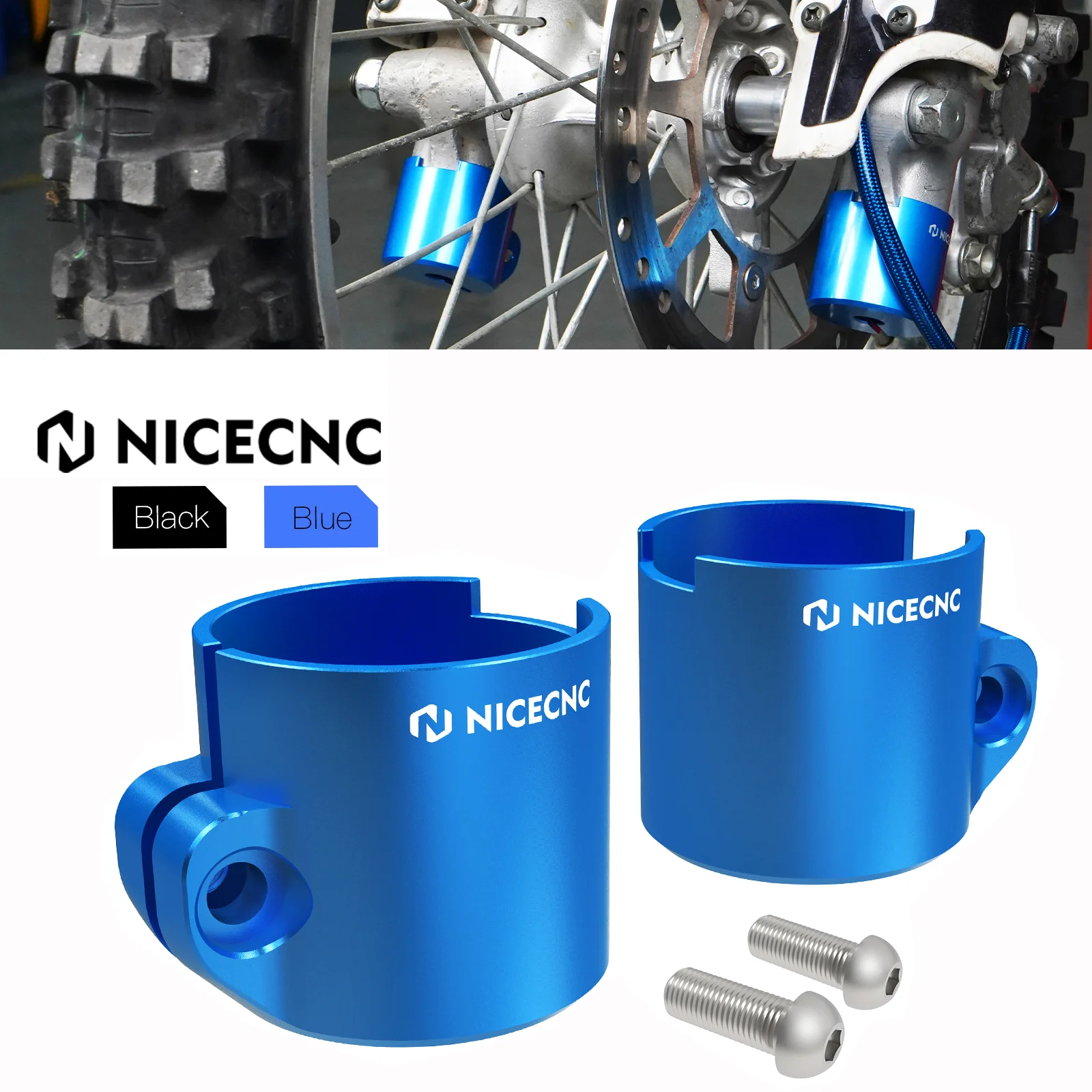 Защита башмака для Yamaha YZ85 YZ 85 2002-2018 Нижняя передняя вилка защитная крышка NICECNC