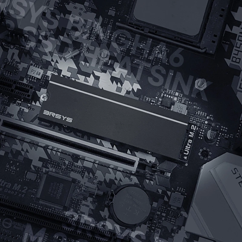 

Алюминиевый радиатор NGFF PCI-E NVME 2280, твердый жесткий диск, радиатор