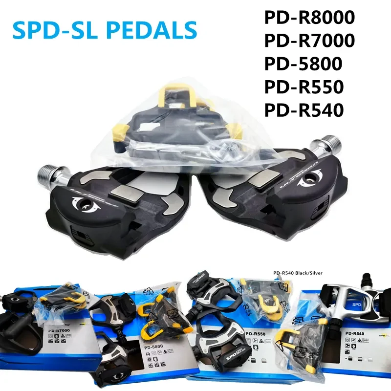 

shimano 105 PD R7000/PD5800/R540/R550 Road Bike Pedal Carbon Self-Locking Pedals SPD Pedals With SM-SH11 Cleats ultegra pd-r8000