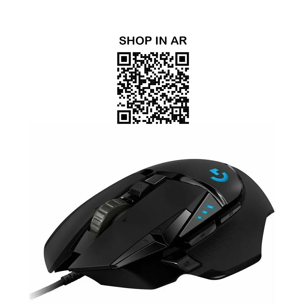 

LOGITECH G502 Hero Optical Gaming Mouse - Currys