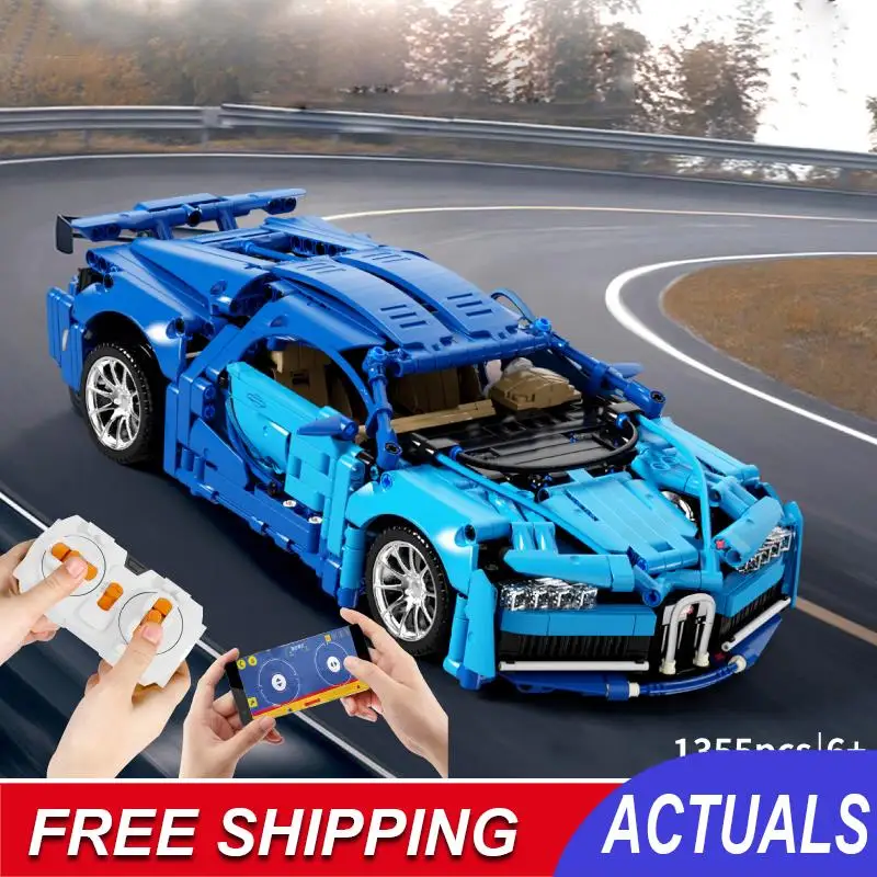 

Technical Rc Moc Famous Super Sports Building Block City App Remote Control Racing Car Model Brick Educational Toy For Children