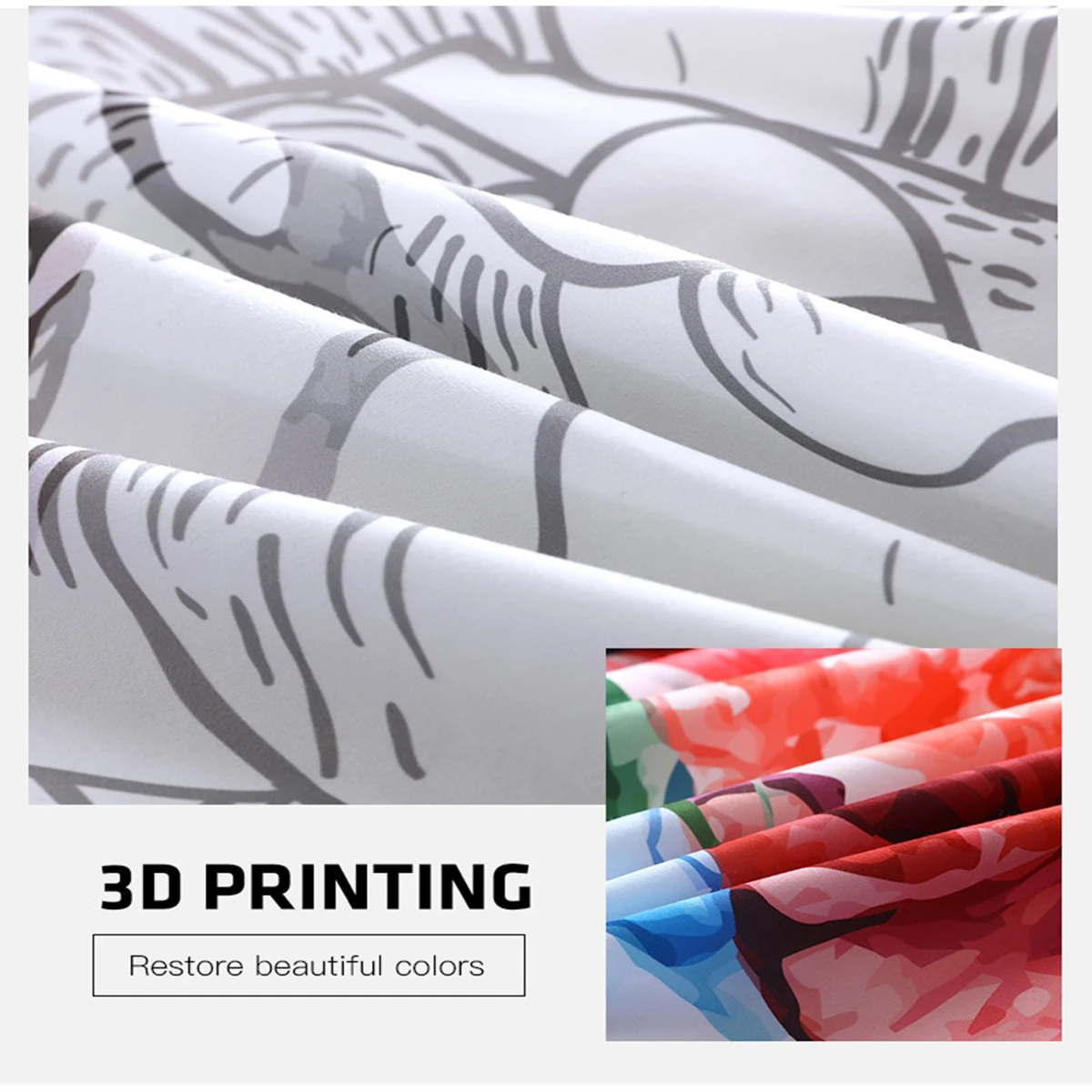 Luxury 3D Color Leaves Print Home Living Comfortable Duvet Cover Pillowcase Kid Bedding Set Queen and King EU/US/AU/UK Size