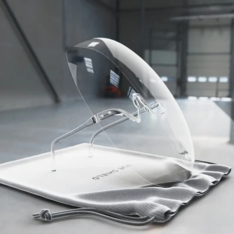 Противотуманный щит для лица прозрачная Защитная искусственная защита от