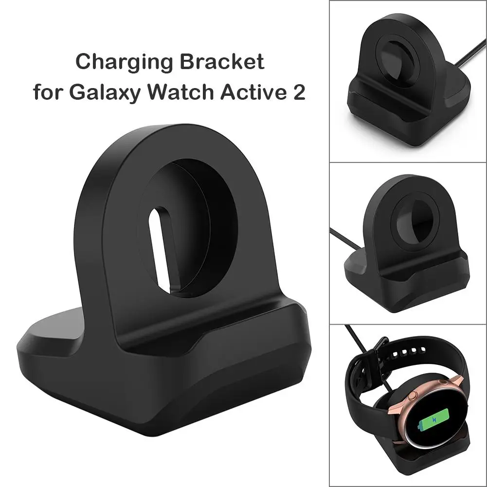 

Silicone Smart Watch Charger Bracket Holder Portable Durable Anti Slip Base Strong for Samsung Galaxy Watch Active 2