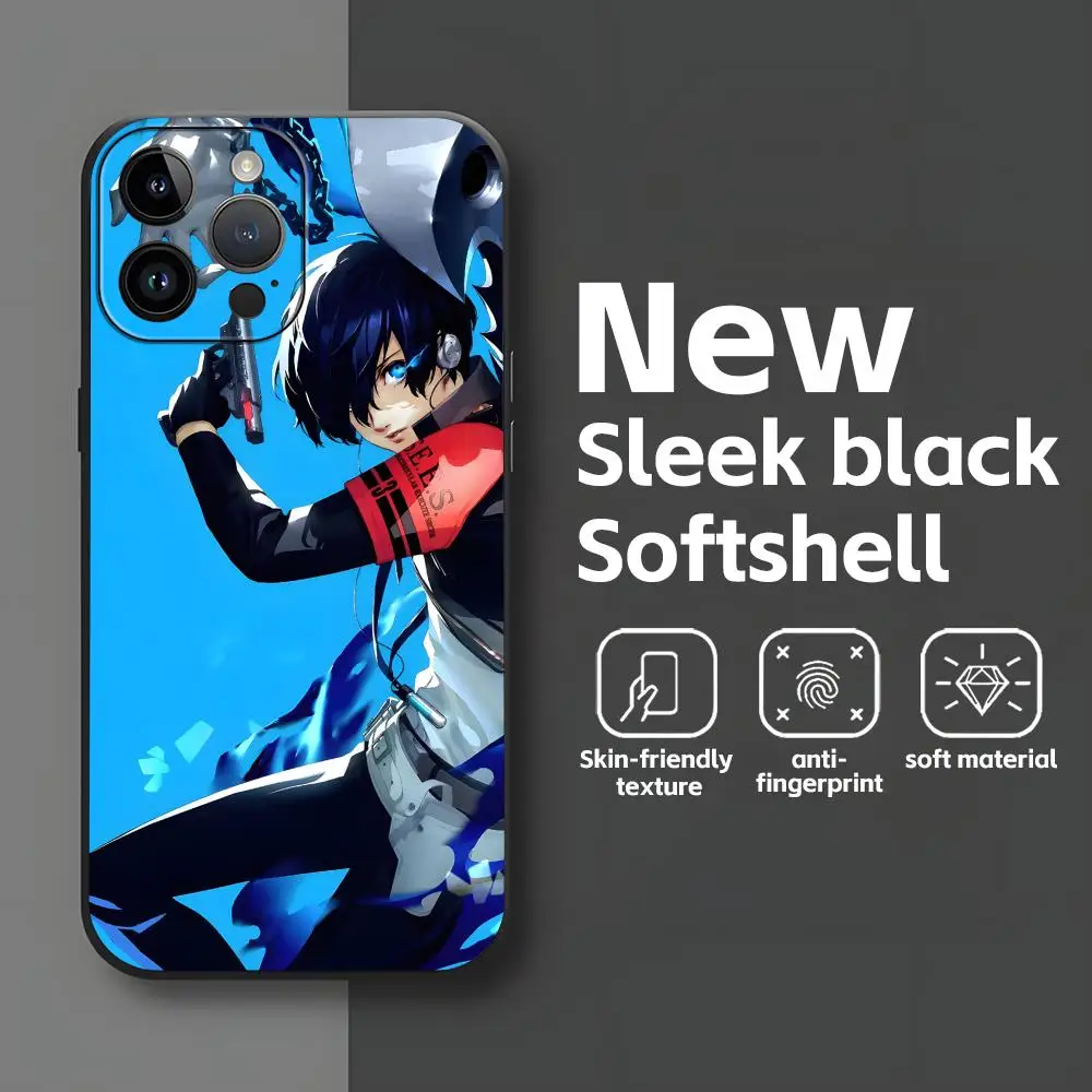 Фото Чехол для телефона Game Persona 3 R-Reload для iPhone 17e, 17, 16e, 16, 15, 14, 13, 12, 11 Pro Max, Mini, X, XR, XS Max, Air, Plus – Мягкий силиконовый чехол №4