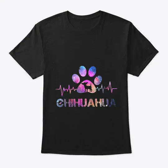 

Chihuahua Heartbeat T Shirt T Shirt Men T Aesthetic Tumblr T-shir Dropshipping Tops Hip Hop Relax Zone Prints Streetwear Tshirt