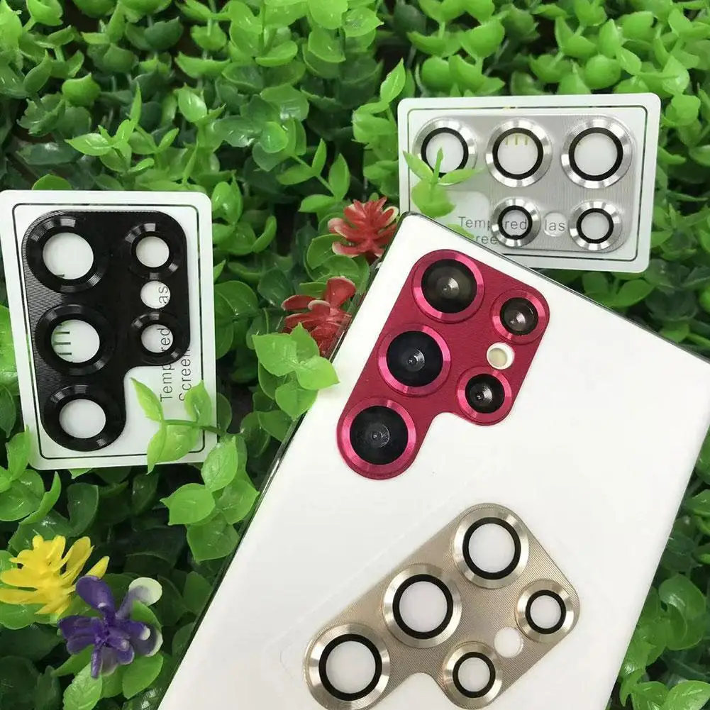 

Защитная пленка для объектива камеры Samsung Galaxy S22 Ultra, пленка для объектива телефона из алюминиевого сплава, металлическая пленка для камеры, ...