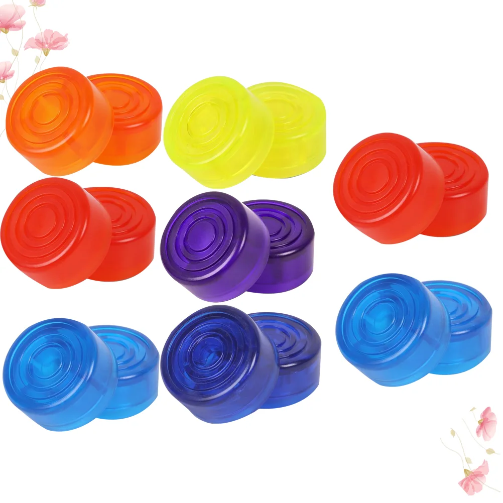 

16 Pcs Switch Extension Cord Guitar Effect Cap Guitar Pedalboard Pedal Caps Guitar Eleguitar Guitar Pedal Switch Spikes