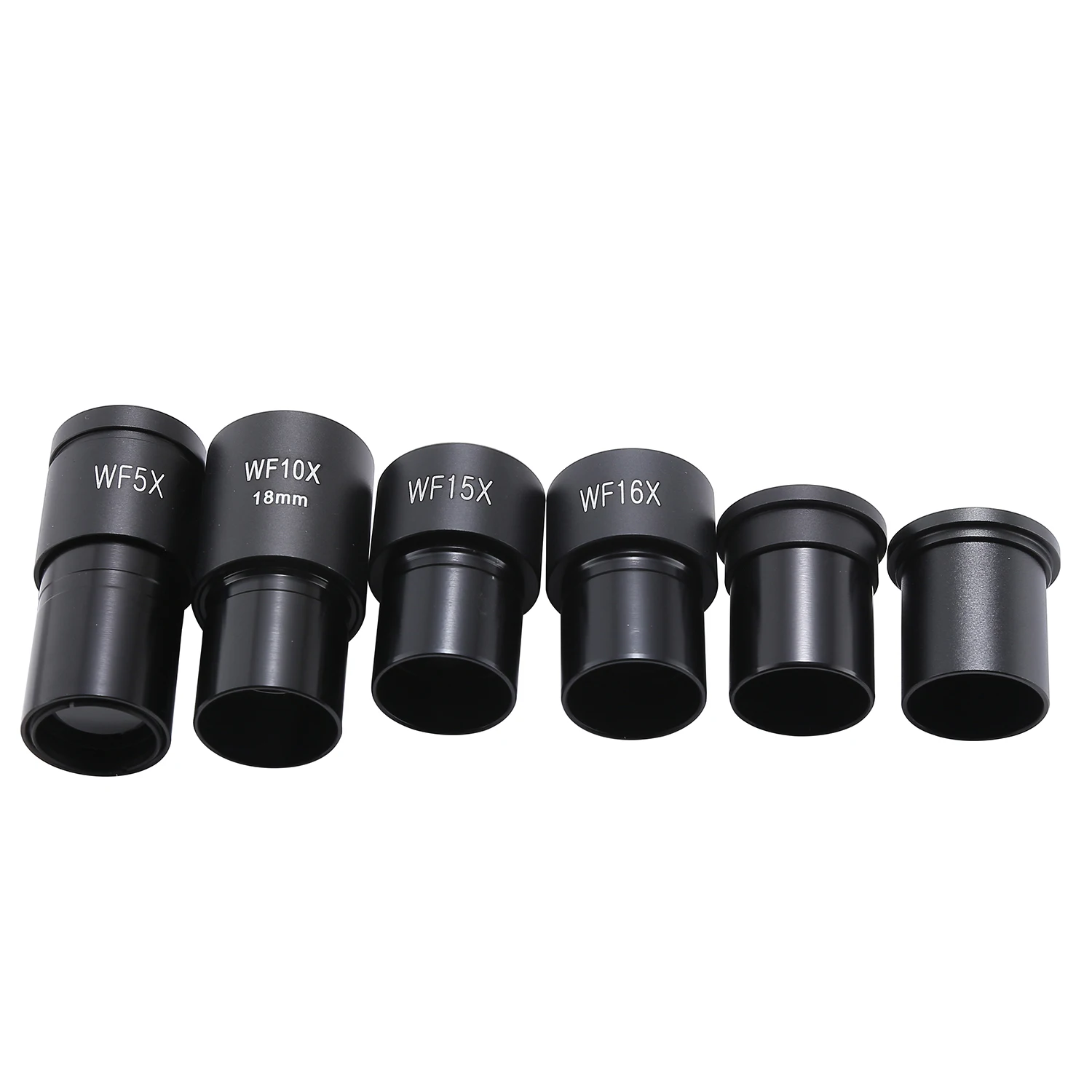 

Metal Material Wide Field Durable Wide-angle Lens Eyepiece 0.9inch Black Glass WF5X Wide Medical Laboratory Supplies