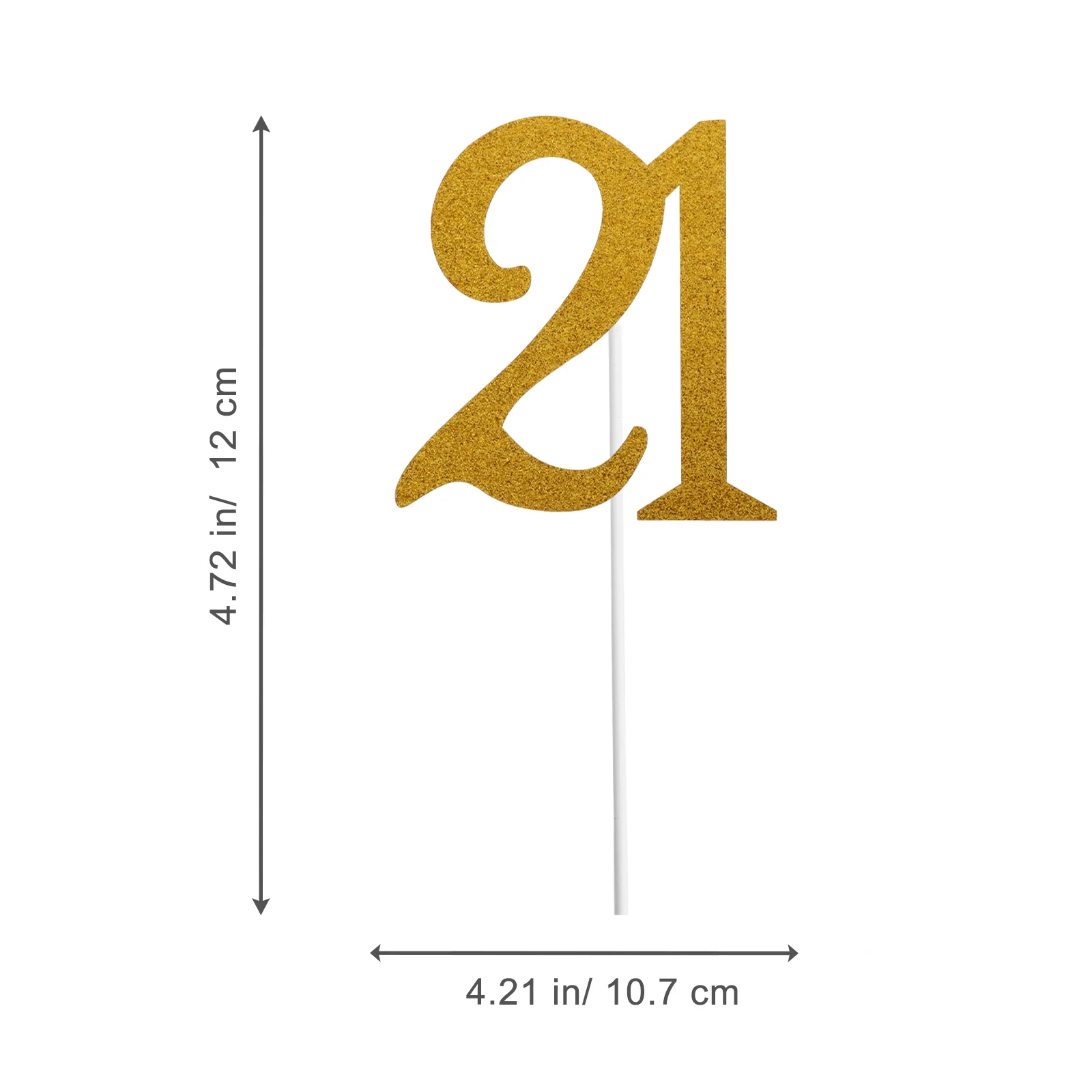 10 шт. вставка для дня рождения на 21 год красивые флажки торта изысканные