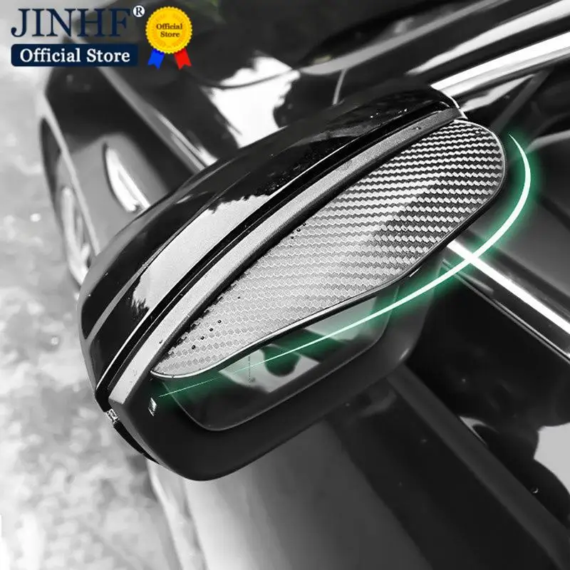 

Горячая Распродажа 1 пара универсальных автомобильных зеркал заднего вида с защитой от дождя