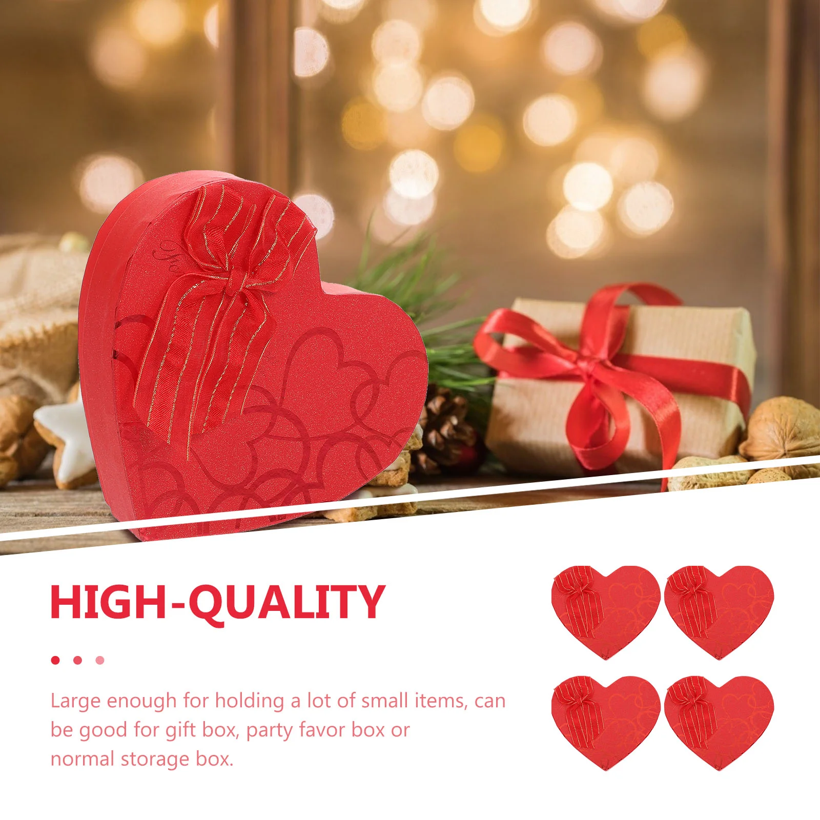 

Box Heart Gift Boxes Chocolate Shaped Case Paper Day Candy Valentine Shape Valentines Flower Packing Treat Flowers Wedding