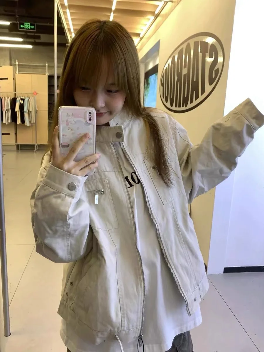 Американская винтажная бейсбольная форма повседневная верхняя одежда для