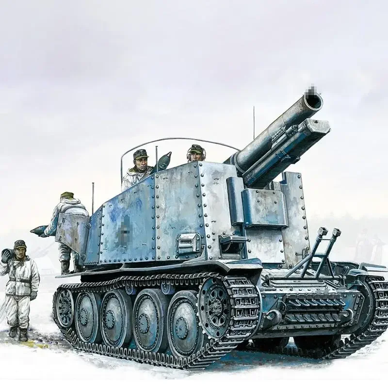 DRAGON (Mono) MD-005 Набор моделей TANKS OF THE WORLD в масштабе 1/35 Sd.Kfz.138/1jektutzwagen 38 H s.IG.33/1