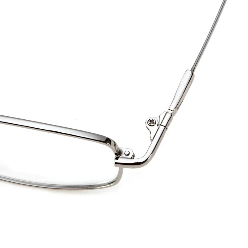 Большие очки 55-17-138 супер эластичные металлические с памятью полная оправа