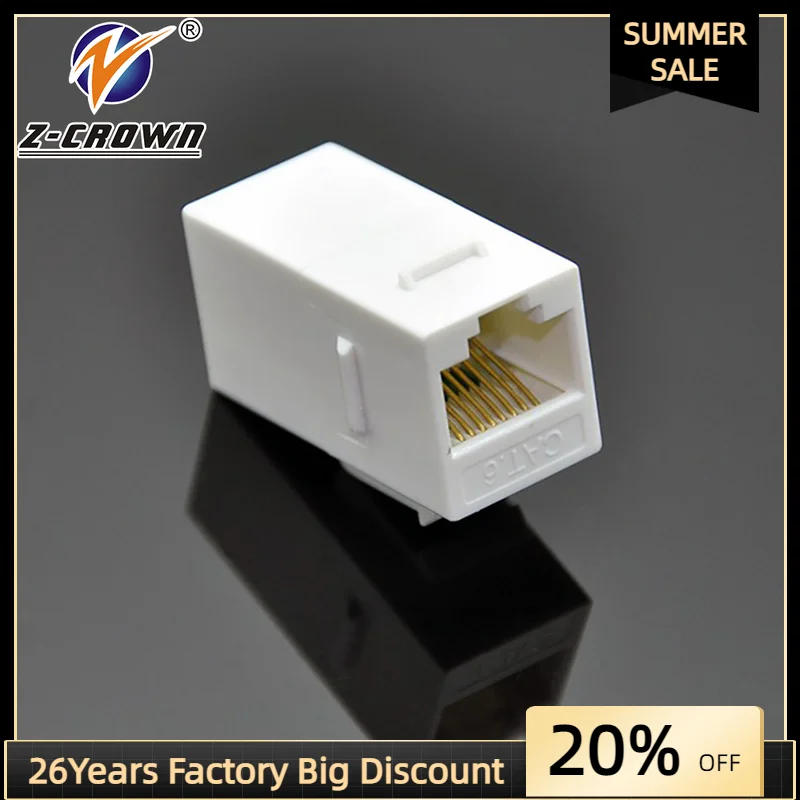 Cat6 UTP встраиваемый соединитель Keystone Jack RJ45 разъемы к концам модульный разъем