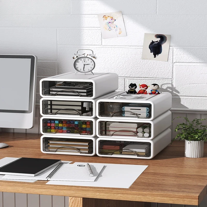 Настольный ящик для хранения большой шкаф файлов формата А4 органайзер косметики