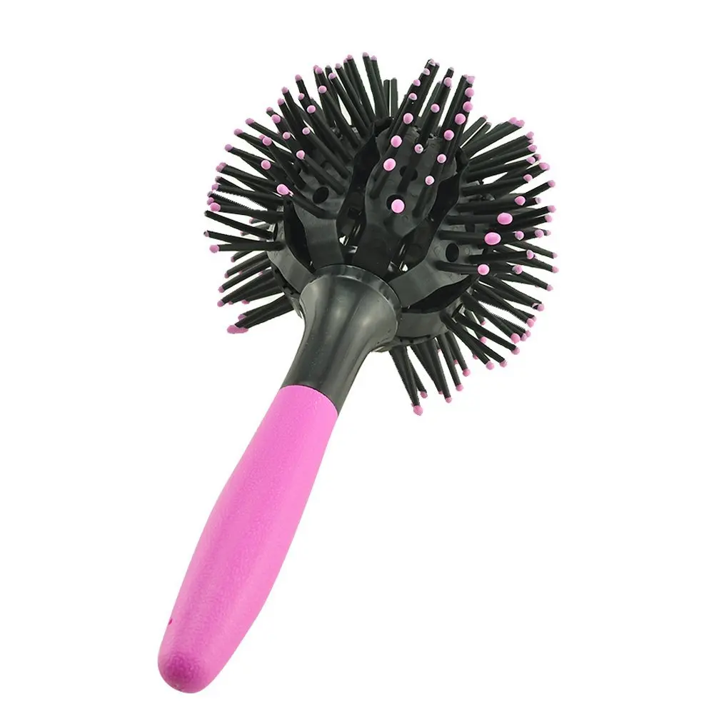 

3D Round Hair Brushes Comb Salon Make Up 360 Degree Ball Styling Tools Magic Detangling Hairbrush Heat Resistant Hair Comb