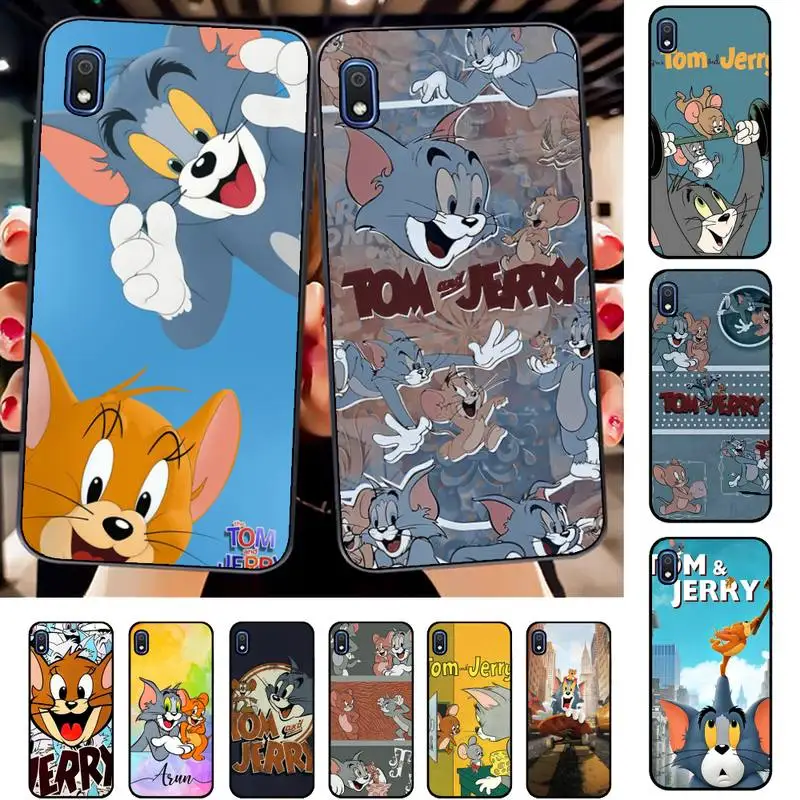 

Cat and Mouse Phone Case for Samsung A51 01 50 71 21S 70 31 40 30 10 20 S E 11 91 A7 A8 2018