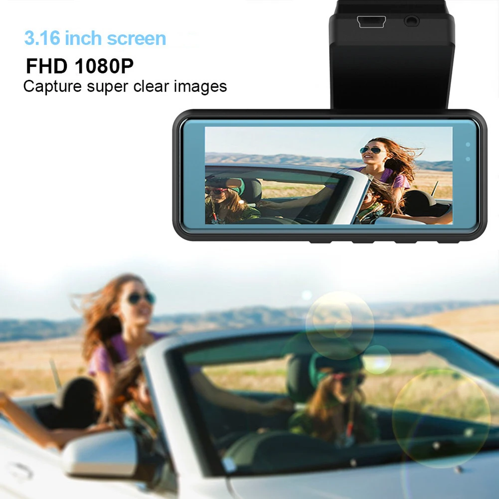

Автомобильный видеорегистратор, Full Touch, Wi-Fi, 1080P HD, циклическая запись заднего вида, ночное видение, автомобильные аксессуары