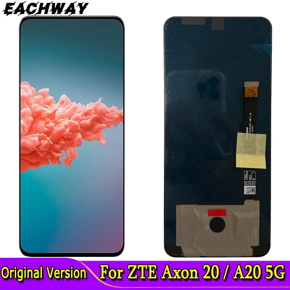 

6.92"Original OLED For ZTE Axon 20 4G 5G A2121 A2121E LCD Display Touch Screen Panel Digitizer For ZTE Axon 20 A20 5G LCD Screen