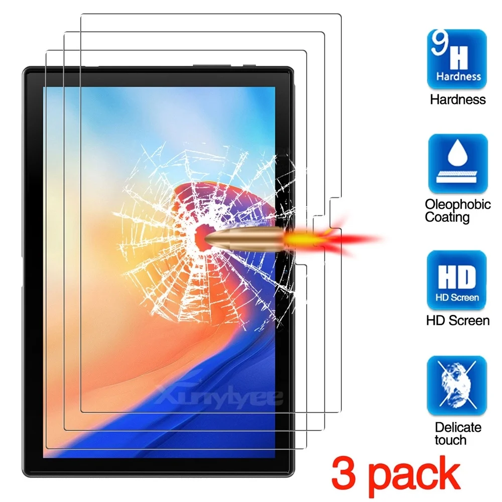 

Защита для экрана для Blackview Tab 8, защитная пленка для планшета, закаленное стекло для Blackview Tab 8 / Blackview Tab 8E (10,1 дюйма)