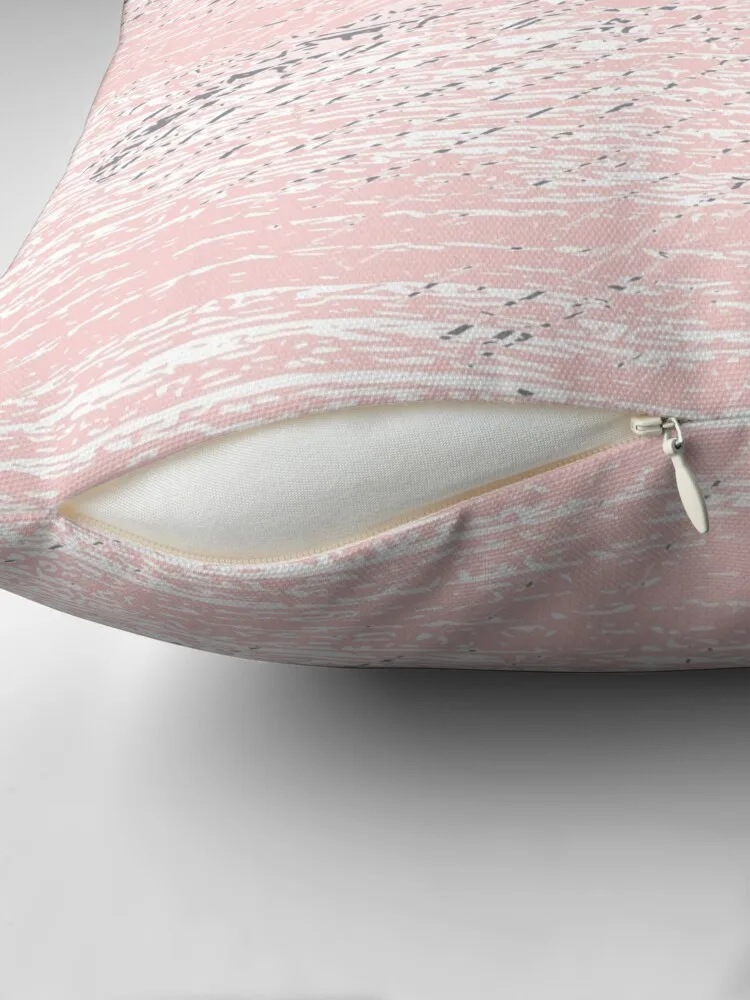 Розовая Пастельная и серая декоративная подушка 100% детской наволочка 45*45 см | Дом