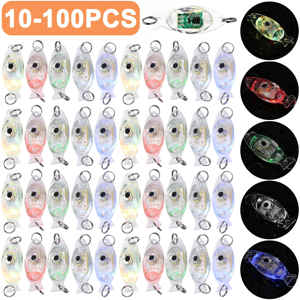 

10-100 шт., мини-приманка для рыбной ловли