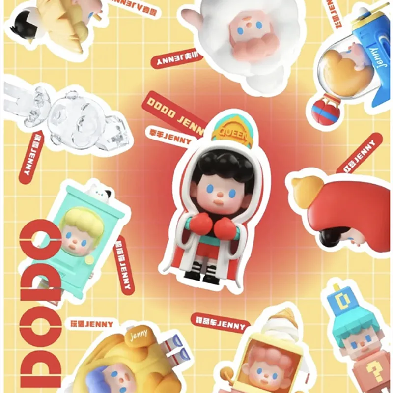 

Dodo Jenny Hide and Seek 2nd Blind Box Toys Surprise Box Mistery Box Caja Misteriosa Cartoon Figure Model Girls Birthday Gift