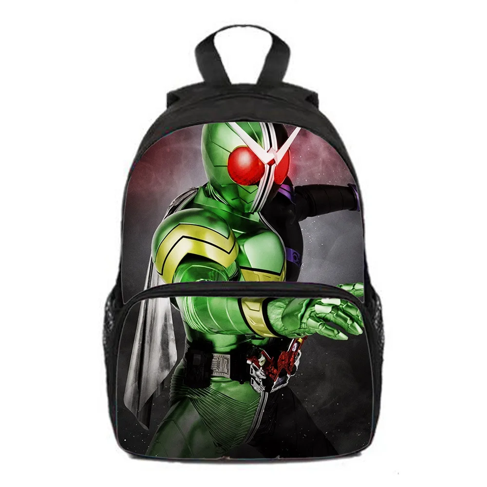 

3D New Anime Around The Masked Knight Schoolbag Shoulder Bag Primary and Secondary School Students Kindergarten Backpack