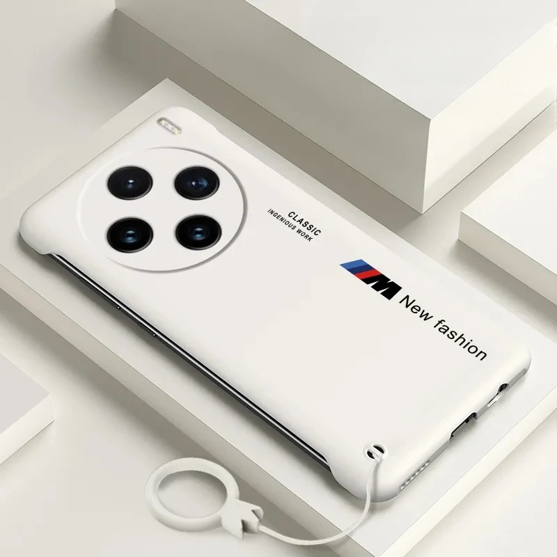 Безрамный чехол для Vivo X200 Pro защитный телефона VIVO X 200 X200Pro Min ультратонкий матовый