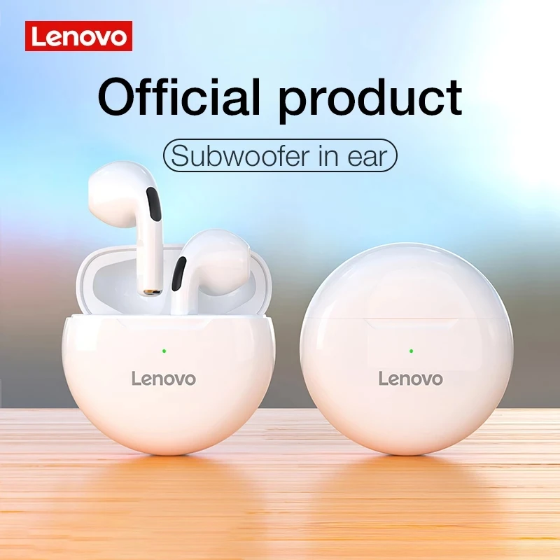 

Lenovo Original HT38 Wireless Earphones Bluetooth 5.0 Headphones Waterproof Sport Headset Noise Reduction Earbuds with microfone