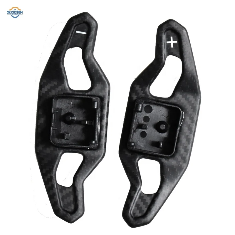 

Carbon fiber steering wheel shifter paddles for R8 RS7 TTRS Q7 4M TT MK3 RS6 C7 C8 A3 S5 RS3 Q5 SQ5 80A A4 S4 RS4 A5 S5 RS5