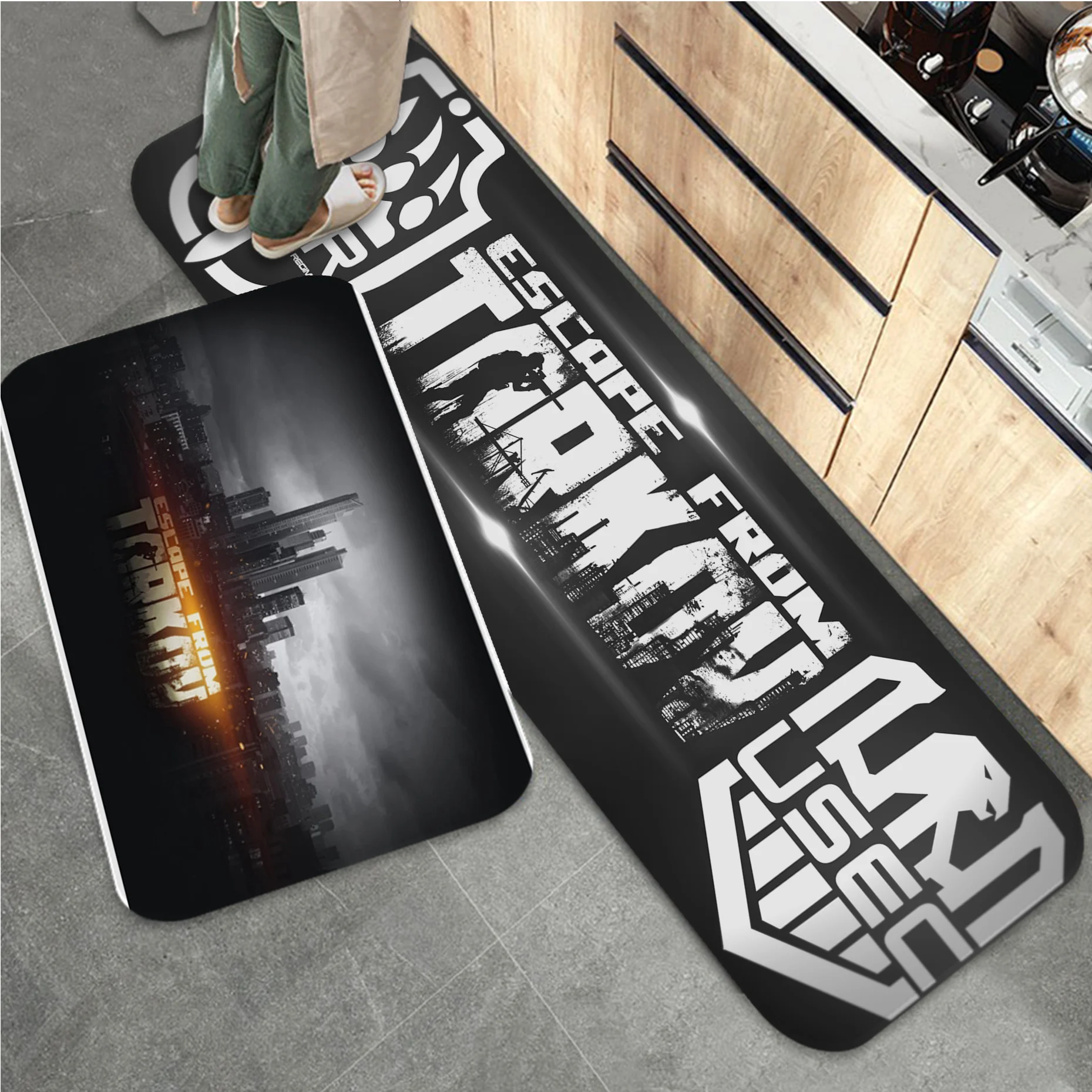 

Escape From Tarkov Long Rugs Cheaper Anti-slip Modern Living Room Balcony Printed Welcome Doormat