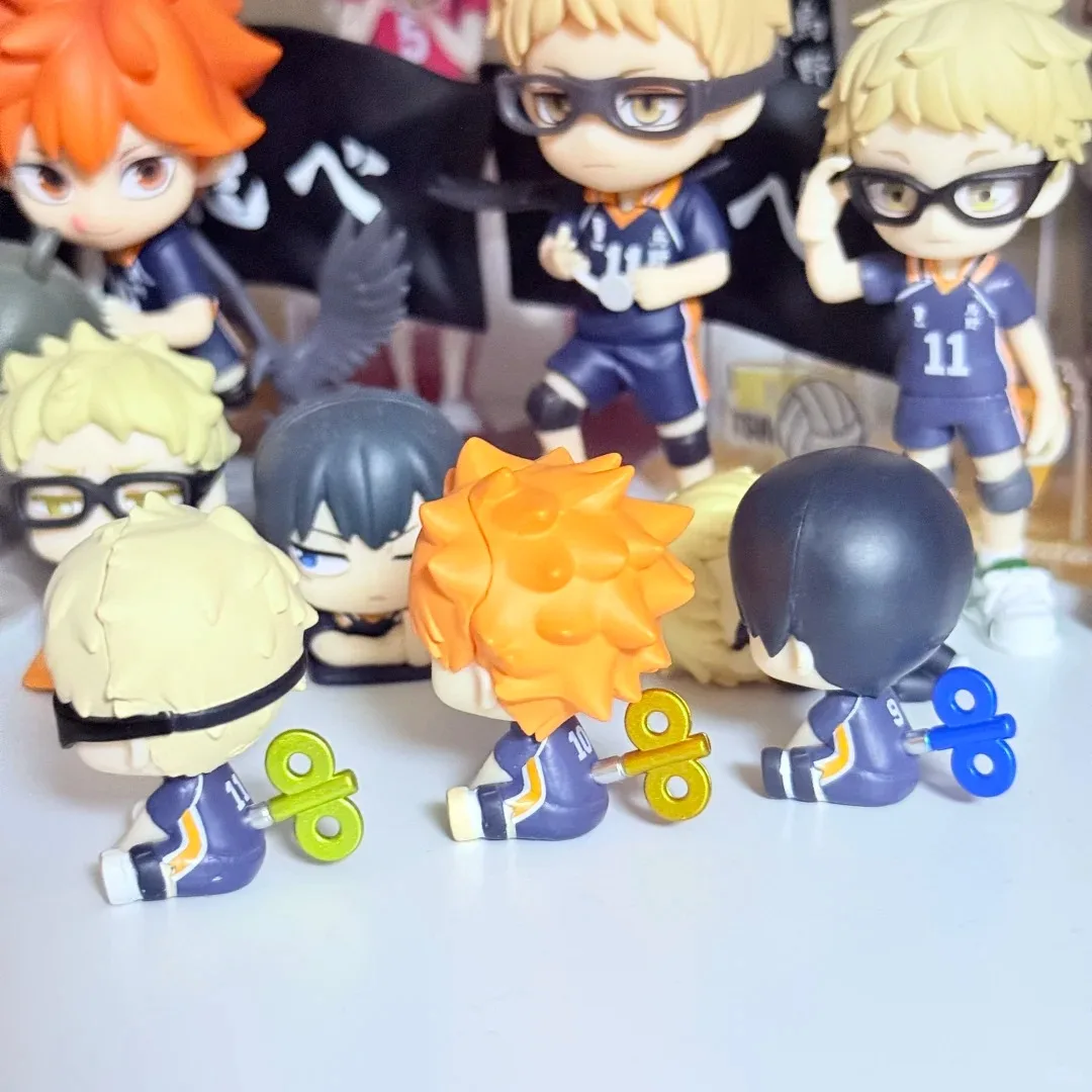 Фото Плюшевая кукла Bushiroad In Stock Wind Up: Оригинальная японская фигурка Хинаты Шойо из Haikyuu — модный коллекционный гашапон для фанатов аниме №4