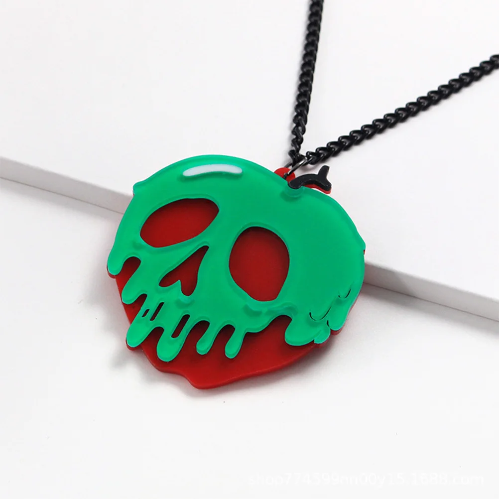 Креативная цепочка на ключицу подвеска ужасов Хэллоуин нежное ожерелье забавная