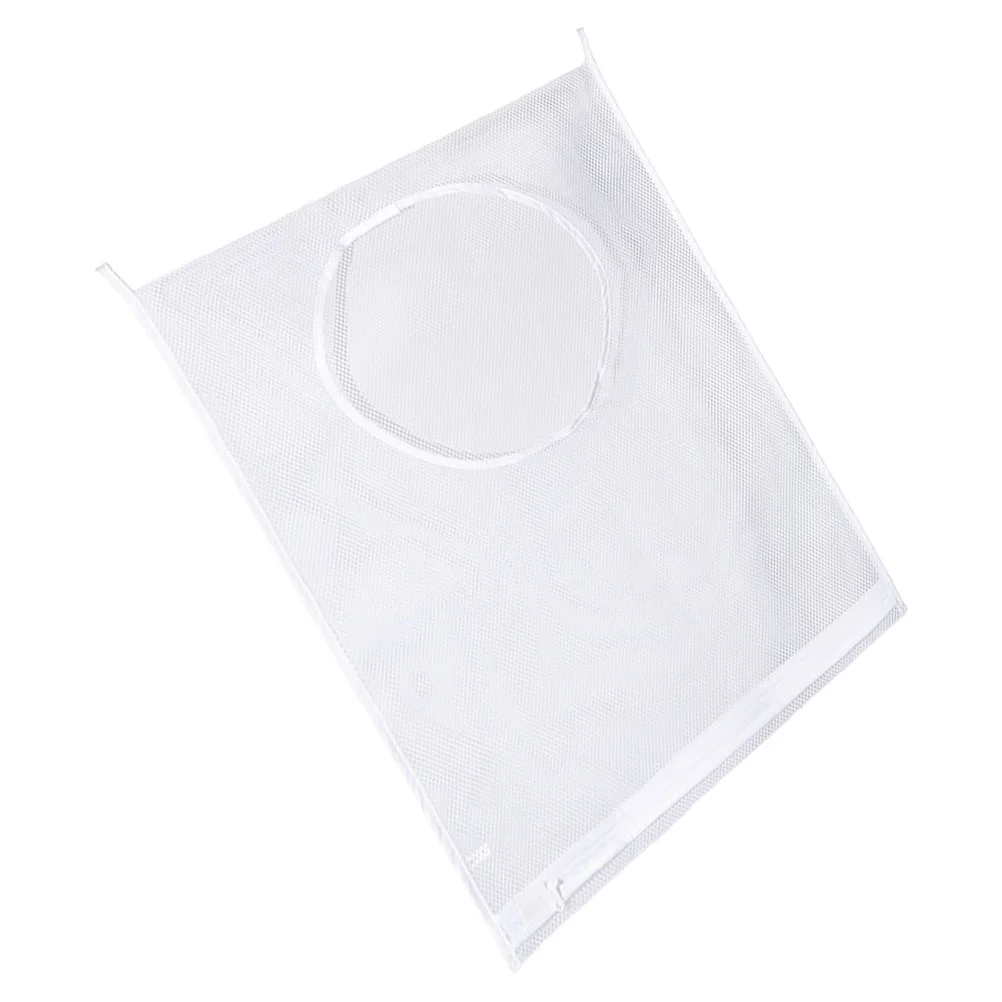 

Laundry Basket Mesh Hanging Washing Storage Organizer Toy Hamper Clothes Clothing Dirty Black Bathroom Travel Bin Storage bag