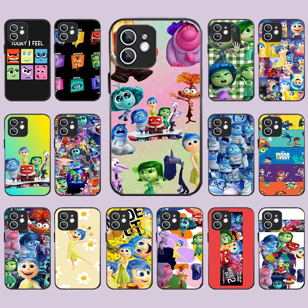 WRA-1 Canvas I-Inside Out Черный Гибкий Чехол ТПУ Для Xiaomi 11t Mi 10 10t 9t A2 A3 S2 Poco X6 Note Pro Lite