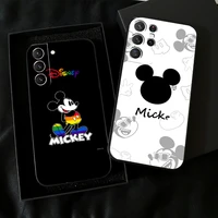 cute mickey minnie mouse for samsung galaxy s22 s21 s20 plus ultra 5g for samsung s21 s20 fe phone case back soft
