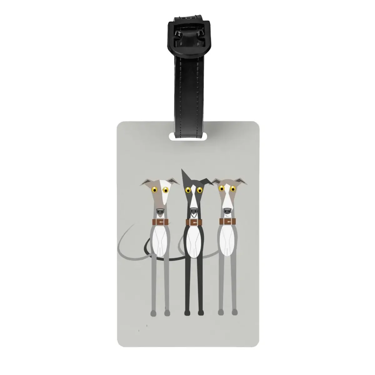 Персонализированная бирка для багажа с милым Изображением Животных щенков