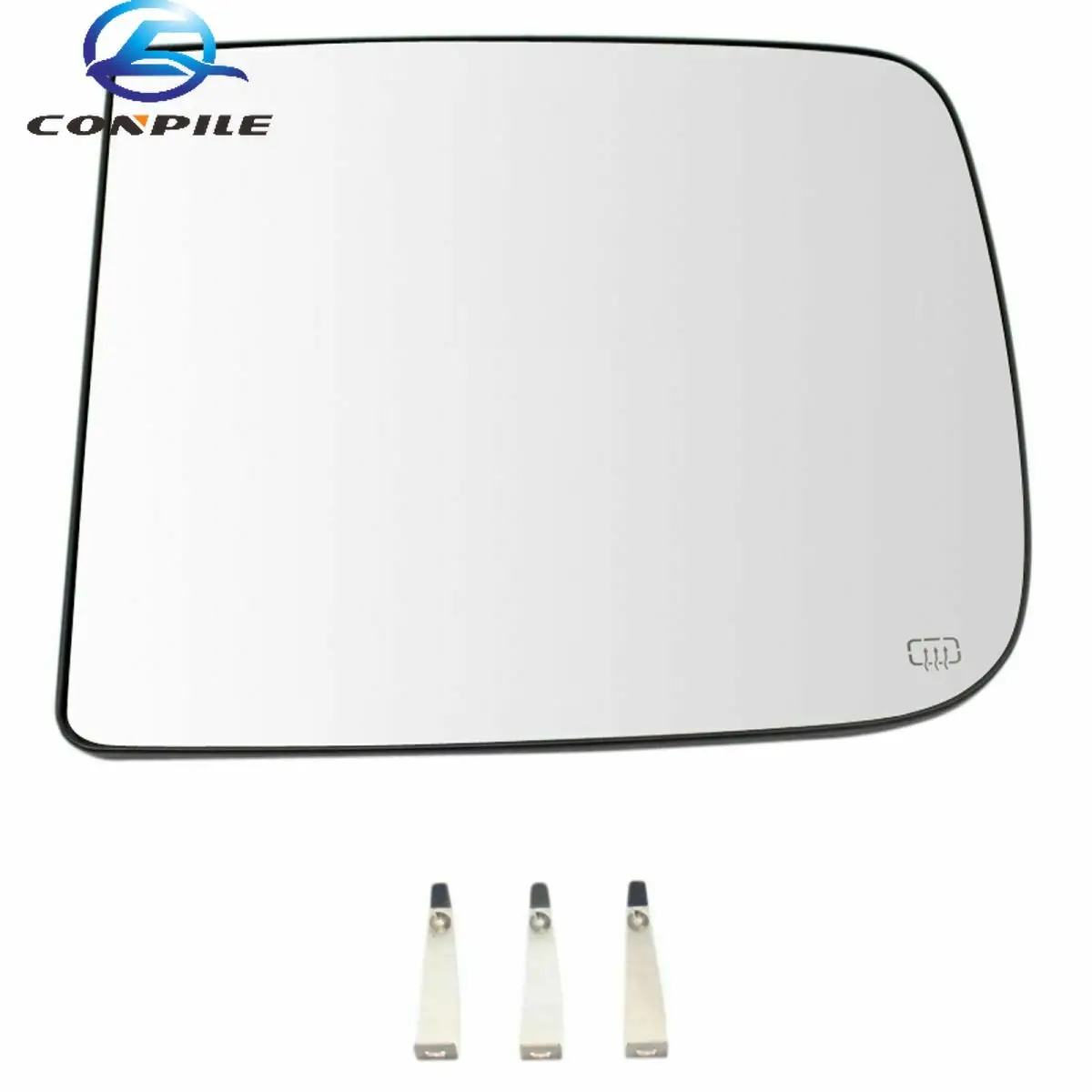 

1pcs For Dodge Ram 09-18 1500 2500 Reversing Mirror Glass Heating Reflector
