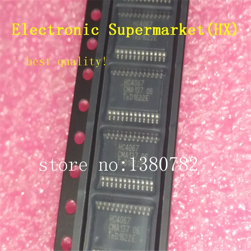 

Free shipping 10pcs/lots 74HC4067PW 74HC4067 TSSOP-24 IC In stock!