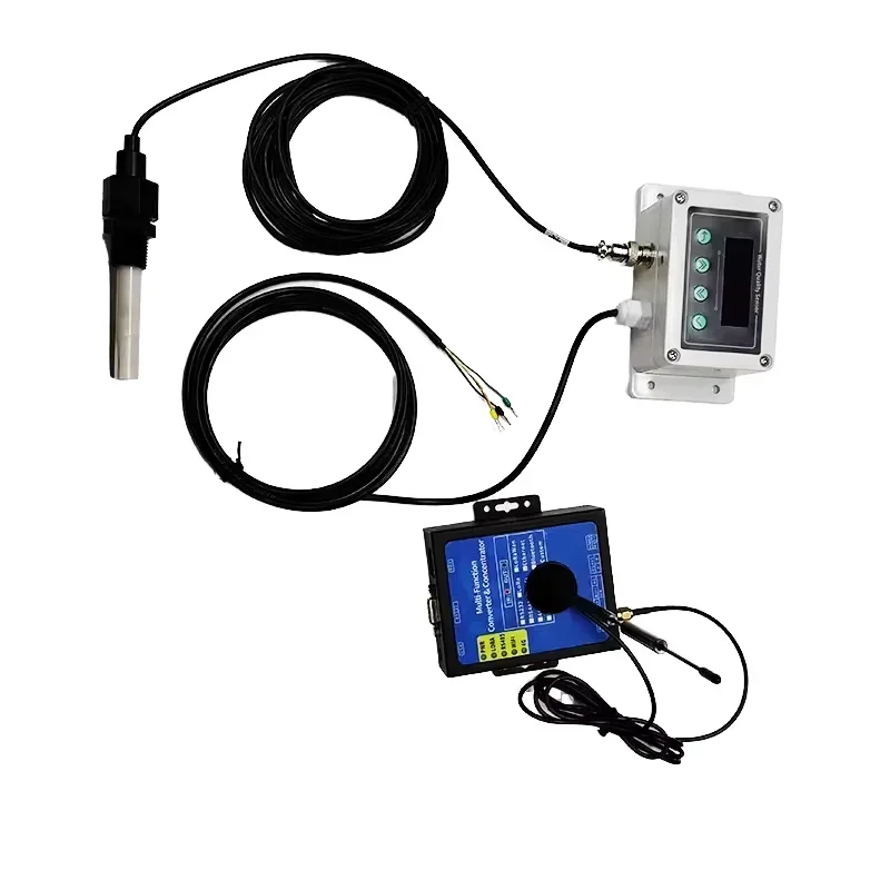 ТОЧНЫЙ ПОРТАТИВНЫЙ ВЫСОКОГО СТАБИЛЕНИЯ RS485 EC ТЕМПЕРАТУРА TDS РАЗЛИЧНОСТЬ 4 В 1