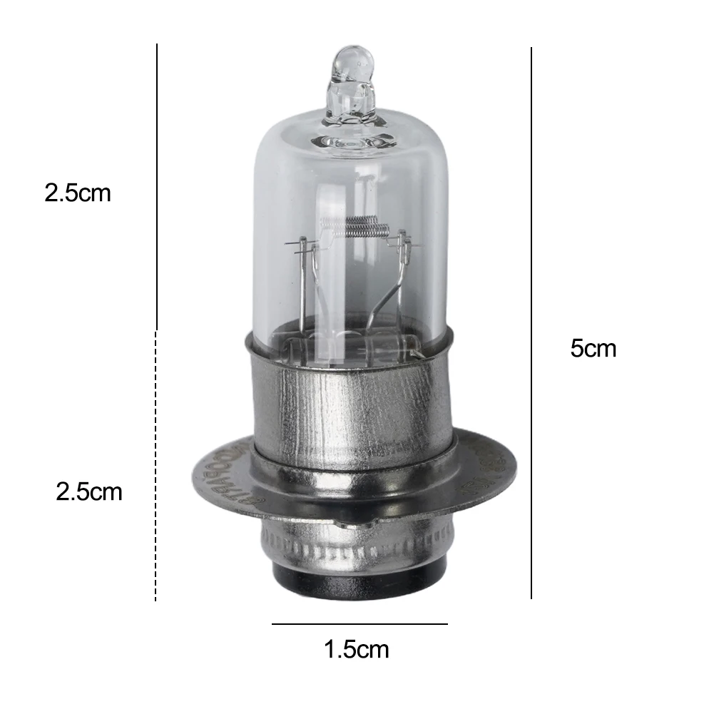 

Halogen Bulb Headlight Bulbs H6 T19 P15D High Quality Motorcycle Super Bright Super White White/Yellow Xenon Bulbs
