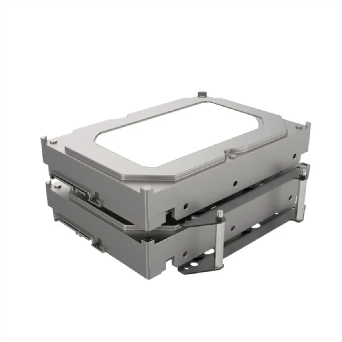Фото Кронштейн для жесткого диска feelfeel 12 см, кронштейн для SSD 3,5 дюйма, расширенный многоуровневый стекинг-кронштейн, компьютерные аксессуары №1
