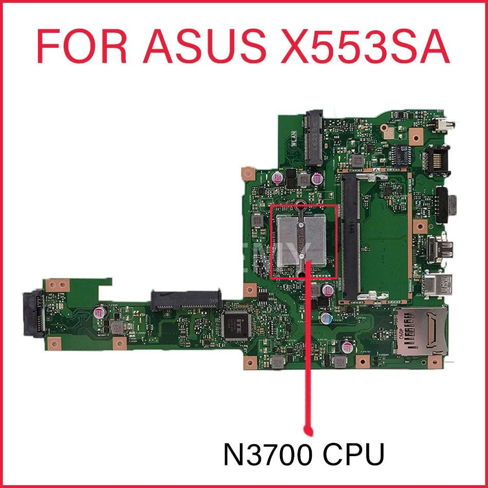 

X553S for ASUS X553SA X553 F553 laptop motherboard mainboard 100% test OK N3700