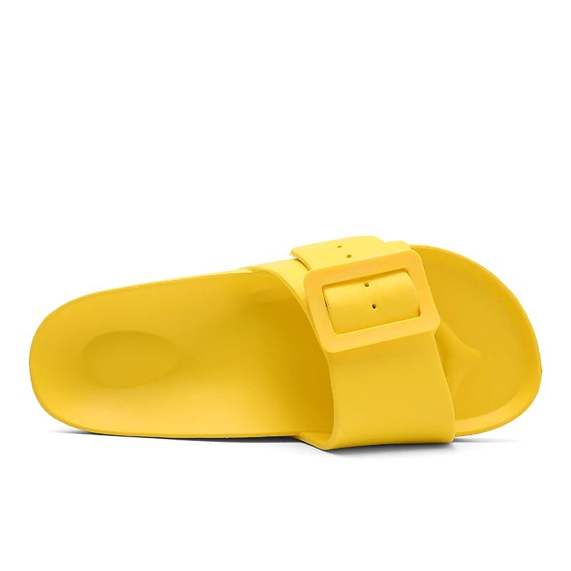 Summer EVA Slippers Women Flat Soft Comfort Indoor Outdoor Slides Women Flip Flops Beach Sandals 2023 New Korean Trend Design