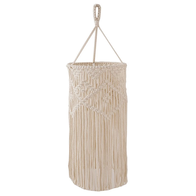 

Knitting Lamp Shade Ceiling Light Shade Fitting, Boho Hanging Pendant Light For Living Room, Bedroom And Bathroom